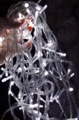 100 Ledli 8 Fonksiyonlu 10 Metre Led Aydınlatma Dekor Lambası (beyaz) - 2