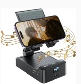 Joyroom 3 in 1 Telefon Tutuculu Dijital Ekranlı Katlanabilir Hopörlör - 1