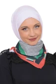 Filistin Bayrak Çizgili Filistin Şal Kefiye Küçük Filistin Bayraklar Fular Saçaksızlı Filistin Fular - 7