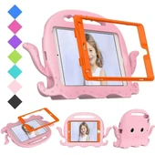 İpad Pro 11 10.9 Ahtapot Tutmalı Yumuşak Standlı Silikon Çocuk Tablet Kılıfı thumbnail 2
