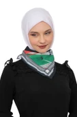 Filistin Zaytin Ve Filistin Bayrak Baskılı Fular Saçaksızlı Unisex S100014 - 2
