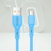 Joyroom S-M357S Mikro Şarj ve Data Kablosu 2A 1m Mavi - 4