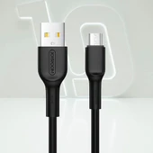 Joyroom S-M357S Mikro Şarj ve Data Kablosu 2A 1m Siyah - 4