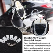 Glanz Sele Altı Organizer Çanta Motosiklet Scooter Kılıf Çantası - 1