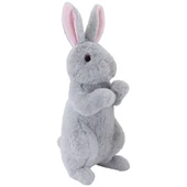 Neco Plush Tavşan 35 cm - Gri Renk thumbnail 1