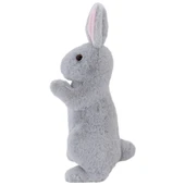 Neco Plush Tavşan 35 cm - Gri Renk thumbnail 2