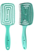 LAND OF MYTH Lom1274 Üç Boyutlu Esnek Saç Açma Ve Tarama Fırçası, Flexible Pro Brush (turkuaz) - 1