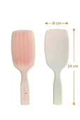 LAND OF MYTH LOM1262 Islak ve Kuru Saç Açma Tarama Fırçası (İnci Beyazı-Pembe) - 2