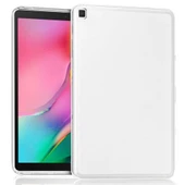 Samsung Galaxy Tab A SM T510 (2019) Uyumlu Şeffaf Silikon Tablet Kılıfı - 3