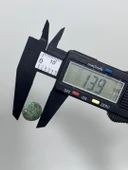 Okyanus Temalı Doğal Kabaşon Firuze Taşı 8,3 Karat - Turkuaz Taşı 1,66 Gram - 3