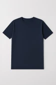 Erkek %100 Pamuk Basic T-shirt - 9