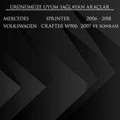 Mercedes Sprinter,Crafter W906 için Ayna Sinyal Lambası-Beyaz-SOL - 2