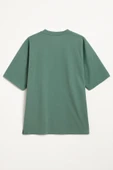 Erkek Bisiklet Yaka Oversize %100 Pamuk T-Shirt - 9