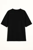 Erkek Bisiklet Yaka Oversize %100 Pamuk T-Shirt - 11