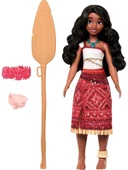 Disney Moana 2 Şarkı Söyleyen Moana Aksesuarlı Prenses Moana Bebek JBT37 - 4