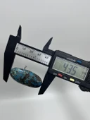 Okyanus Temalı Doğal Kabaşon Firuze Taşı 79,5 Karat - Turkuaz Taşı 15,91 Gram - 4