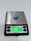 Okyanus Temalı Doğal Kabaşon Firuze Taşı 16 Karat - Turkuaz Taşı 3,22 Gram - 5