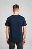 Erkek %100 Pamuk Basic T-shirt - 8