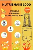 TIGRECOOK Nutrıshake 3 In 1 Kişisel Smoothie Blender Ve Kahve Baharat Öğütücü 1000w - 4