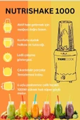 TIGRECOOK Nutrıshake 3 In 1 Kişisel Smoothie Blender Ve Kahve Baharat Öğütücü 1000w - 3