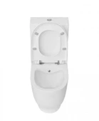 Creavit Mare Duvara Sıfır Kanalsız Klozet + Rezervuar + Duroplast Kapak + Çift Basmalı İç Takım SET - 2