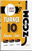 7. Sınıf Türkçe 10 lu Denemeleri Zoom Serisi Günay Yayınları - 1