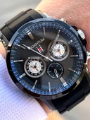 Quantum Beşiktaş Lisanslı İç Fonksiyonları Aktif 10 Atm Silikon Kordon Taraftar Kol Saat BJK1903.661 thumbnail 1