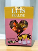 Luis Praline Fındık Aromalı Sütlü Kokolin Çikolatalı Şeker 2 Kg - 2