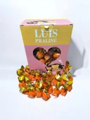 Luis Praline Fındık Aromalı Sütlü Kokolin Çikolatalı Şeker 2 Kg - 1