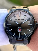 Quantum Beşiktaş Lisanslı Kasa Ve Kordon Çelik İç Fonksiyonları  Taraftar Kol Saat BJK1903.630 thumbnail 3