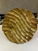 ANTİK GOLD TABAK 30*30*3 CM - 3