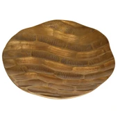 ANTİK GOLD TABAK 30*30*3 CM - 1