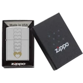 Zippo 205-115794 Heart Pattern Design Çakmak thumbnail 2