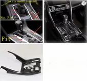 Honda Civic FC5 FK7 2016 - 2021 için karbon Fiber Vites Çerçevesi SAĞ SOL DİREKLERDE DAHİLDİR - 4