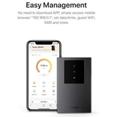 Tenda MF3 3G/4G LTE 286MBPS Mobil WİFİ6 USB-C Sim Kartlı Taşınabilir Modem - 8