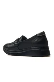 VENÜS 2216647Y AİRFLOW DOLGU DERİ LOAFER KADIN AYAKKABI - 2