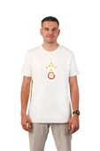 Galatasaray Orijinal 5 Yıldız Ekru Forma T-Shirt - 1
