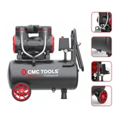 24 Litre Sessiz Yağsız Hava Kompresörü 2 Hp - 6
