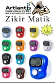 Zikirmatik 1 Adet Hediyelik Dua Tespihat Sayacı Tesbih Pilli Lcd Ekranlı Parmak Yüzük Zikir Matik - 1