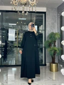 Nergiz Elbise-Siyah Siyah - 1