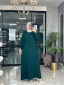Yıldız Elbise-Haki Haki - 3