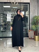 Serpil Elbise-Siyah Siyah thumbnail 3