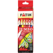 Fatih Kuru Boya Karton Kutu Jumbo Tam Boy 12 Lİ 33412 - 1