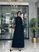 Hanne Elbise-Siyah Siyah thumbnail 5