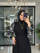 Hanne Elbise-Siyah Siyah thumbnail 1