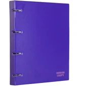 Önder Raınbow Colors 4 Halkalı Pvc Mor 122-22 - 1