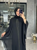 Derya Elbise-Siyah Siyah - 1