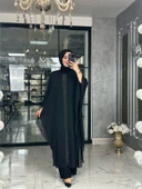 Derya Elbise-Siyah Siyah - 2
