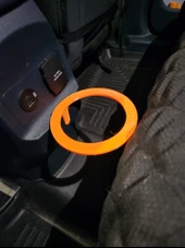 Byr Ford Maverick köpek kase tutucusuna uyuyor (Plastik Aparattır!!!) 3D - 4