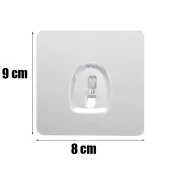 Kendinden Yapışkanlı Kapı Askılığı Duvar Banyo Mutfak Askısı thumbnail 8